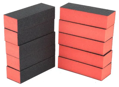 Produktbild von 10 Stück Nagelfeile Puffer Schleifen Polierblock Polierschwamm Maniküre Werkzeug10 Stück