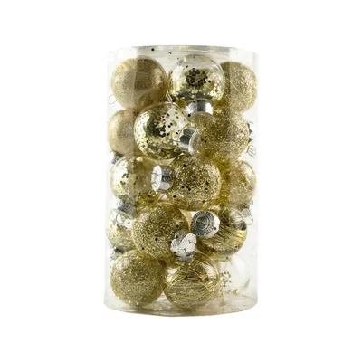 Immagine prodotto di Set di ornamenti, d. 6 cm, oro