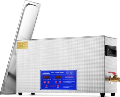 Produktbild von Ultraschallreiniger 10 L - 300W Pistolenreiniger mit Timer und Heizkorb - Effektive Reinigung für Werkstätten und Haushalte