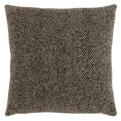 Produktbild von Unique Living |  Dekokissen Kros 45x45cm bisonbraun | Dekokissen Wohnzimmer oder Schlafzimmer