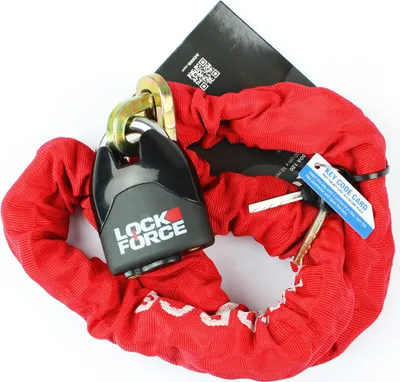 Obrázek produktu pro Zabezpečení proti krádeži LOCKFORCE, řetězové zámky BOA, délka 120 cm, průměr 10 mm, univerzální