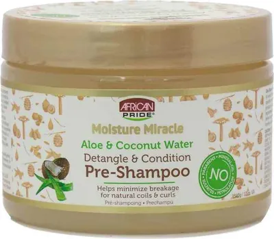 Produktbild von African Pride Moisture Miracle Detangle & Condition Pre-Shampoo 355ml