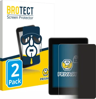 Produktbild von 2x BROTECT Sichtschutzfolie für Amazon Kindle Paperwhite 2018 (10. Gen.) Anti-Spy Privacy Sichtschutz Blickschutz Folie Blaulicht-Schutz