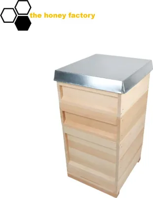 Produktbild von DNM 10 Liebig Kaltbau Bienenbeute SET Holz "DIE ANGEPASSTE" Imkerei