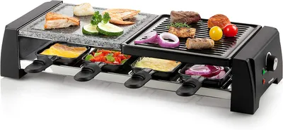 Produktbild von Domo DO9190G Grill de innen 8 Person(en) 1200 W Schwarz, Grau