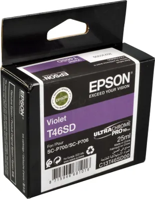 Produktbild von Epson UltraChrome Pro, Violett, Tinte auf Pigmentbasis, 25 ml, 1 Stück(e)