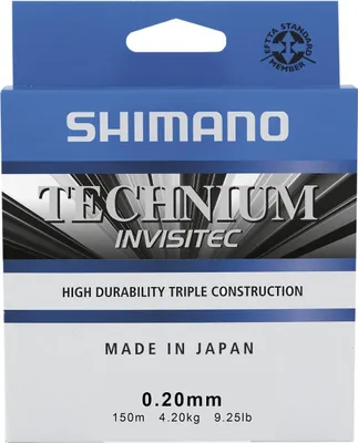 Productafbeelding van Shimano Technium Invisitec visdraad, lengte 2480 meter, diameter 0,20 mm
