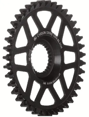 Produktbild von Gates CDX vordere Riemenscheibe, 39 Zähne, Direct Mount, Pinion, schwarz
