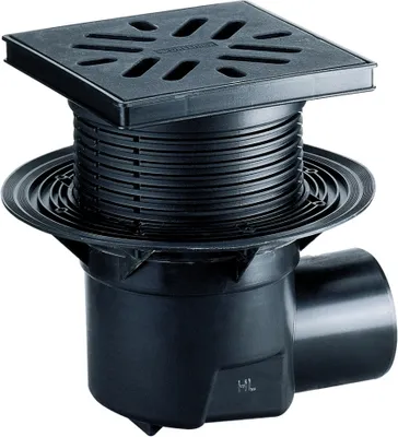 Produktbild von Dallmer Hof-/ Parkdeckablauf 615.0 DN100, Gussrost