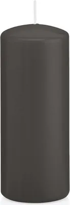 Produktbild von Stumpenkerzen Grau 120 x Ø 48 mm, 24 Stück