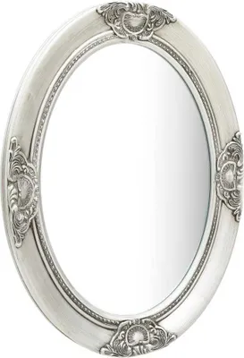 Immagine prodotto di Specchio da Parete Stile Barocco 50x70 cm Argento