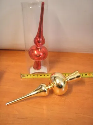Image de pointe en verre 20 cm 0775