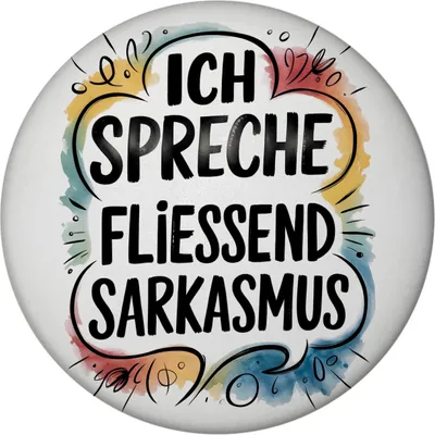 Produktbild von Ich spreche fließend Sarkasmus Magnet