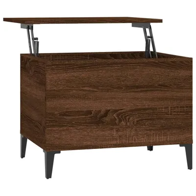 Produktbild von vidaXL Couchtisch Braun Eichen-Optik 60x44,5x45 cm Holzwerkstoff