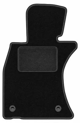 Image de Tapis conducteur en moquette pour Lexus LS IV 2006-2017 (berline) – 1 pièce, noir, sur mesure – Wielganizator LUX