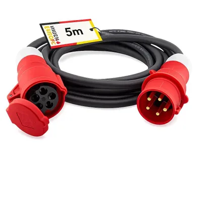 Produktbild von CEE-Verlängerungsleitung 16A - H07RN-F 5G1,5 Länge: 5m