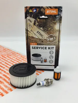 Image de Kit de maintenance STIHL 11 MS 261, MS 362 11400074101 Filtre, bougie d'allumage