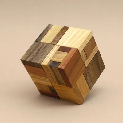 Produktbild von TWO U - schwieriges Interlocking-Puzzle
