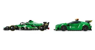 Obrázek produktu pro LEGO Speed Champions Aston Martin Safety Car a AMR23, Sada na stavění, 9 rok/roky, Plast, 564 kusů, 622 g