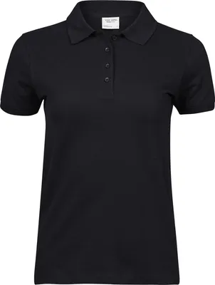 Produktbild von Tee Jays - Poloshirt für Damen PC3423 (XL) (Schwarz)