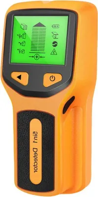 Obrázok produktu pre Nástenný skener s 5-v-1 HD displejom, elektronický detektor nosných stien pre drevo a kov, žltý