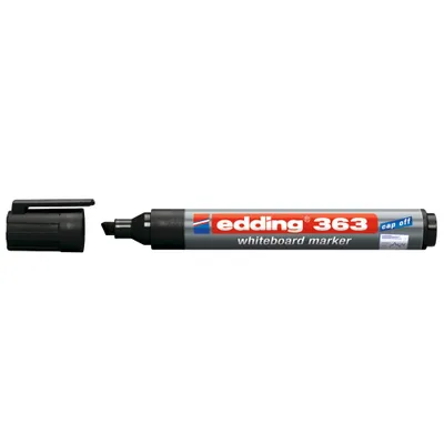 Image de edding 4-363001 Marqueur pour tableau blanc 10 pièces noir