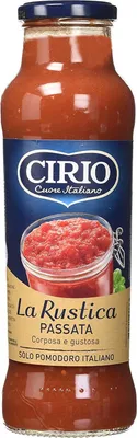 Produktbild von 12x Cirio Passata di Pomodoro Rustica Tomatensauce Tomaten 100% Italienisch 680g
