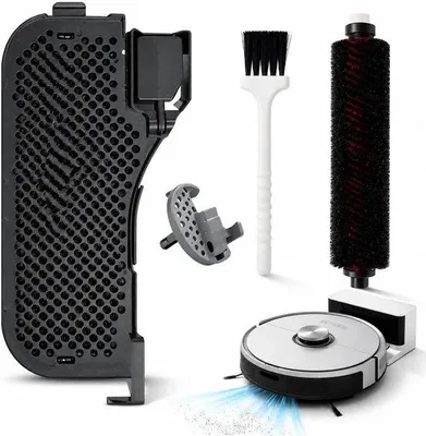 Zdjęcie produktu dla Zestaw 3 szczoteczek do czyszczenia oraz filtrów do wody, kompatybilny z robotem odkurzającym Roborock S8 MaxV Ultra