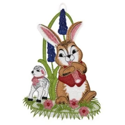 Image de Goebel Ostern Ostern - Accessoires  Eine schöne Melodie - Stickbild 66843831/Abverkauf nur solange Vorrat reicht