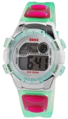 Produktbild von QBOS Kinder Armbanduhr Mallyx Mallyx, Datumsanzeige
