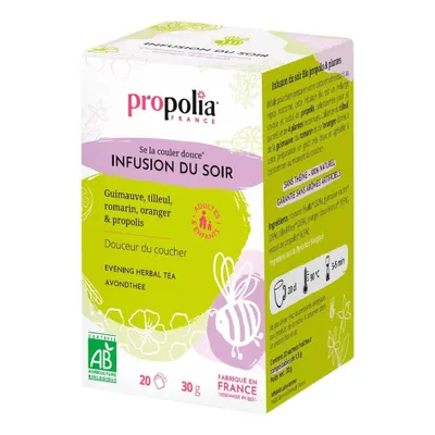Produktbild von Gute Nacht - Kräutertee mit Lindenblüten 20 Beutel 30g