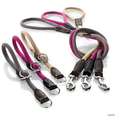 Produktbild von HUNTER Dressurhalsung Freestyle M-L (max. 50 cm), grau