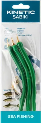 Immagine prodotto di Kinetic Sabiki Rubber Makk System #6/0 verde