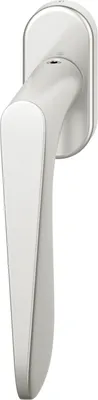 Produktbild von FSB Fenstergriff 34 1144 ovale Rosette Griff universal Aluminium silber eloxiert
