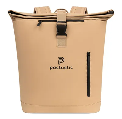 Zdjęcie produktu dla Pactastic plecak z przegrodą na laptopa Urban Collection Rolltop Backpack 45 cm 24L Beige