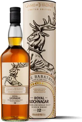 Produktbild von Royal Lochnagar 12 Jahre House Baratheon Game of Thrones GoT Limited Edition Highland Single Malt Scotch Whisky | 40 % vol | 0,7 l
