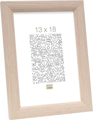Image de Cadre en bois Deknudt S54S couleur chêne, 20 x 30 cm