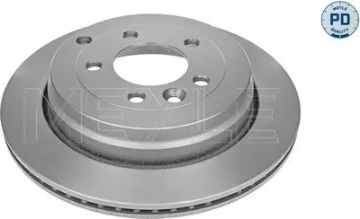 Produktbild von 2x MEYLE Bremsscheibe 53-15 523 0011/PD hinten 59mm 325mm