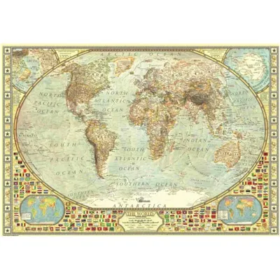 Image de Puzzle ANATOLIQUE Carte du monde 2000 pièces