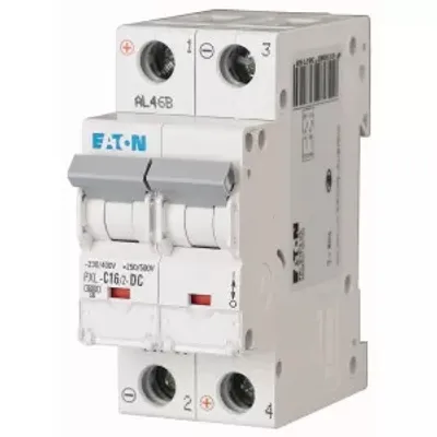 Produktbild von Eaton Leitungsschutzschalter, 16 A, 2p, Charakteristik: C, DC 236716