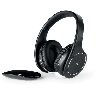 Zdjęcie produktu dla Meliconi HP Easy Digital, Przewodowy i Bezprzewodowy, Muzyka, 60 - 14000 Hz, Słuchawki, Czarny