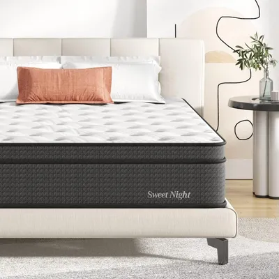Produktbild von Sweetnight Matratze 160x190cm Federkernmatratze mit Gel Memory Schaumstoff Tonne