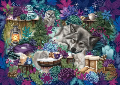 Image de Schmidt 58829 Puzzle "Wintertraum", 1000 pièces
