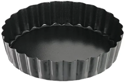Produktbild von KÜCHENPROFI Tarteletteformen Bake MINI 4er-Set mit Hebeboden, rund, 12 cm