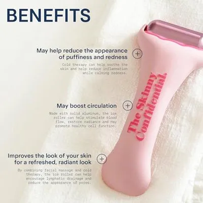 Produktbild von Famanu Ice Roller Kälte Therapie Hautpflege - für straffere Haut und weniger Rötungen