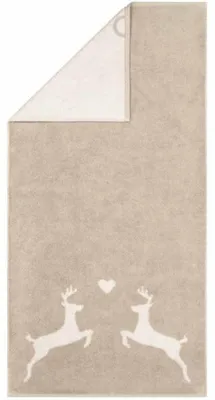 Produktbild von Cawö Duschtuch Alpenchic Natur (70x140cm)
