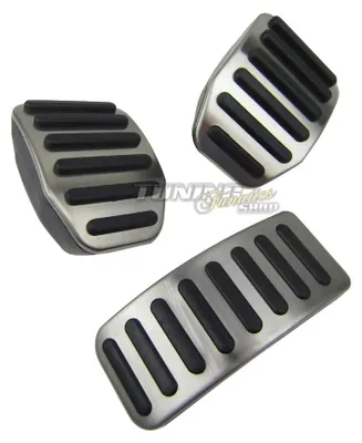 Produktbild von Original VW Edelstahl Pedale Pedalkappen Sportpedale SET für VW Amarok
