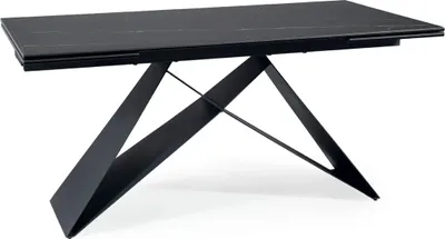 Zdjęcie produktu dla Stół rozkładany WESTIN CERAMIC 160(240)x90 czarny sahara noir