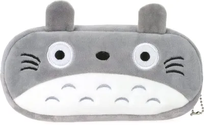 Produktbild von Roztomilý plyšový peračník pre fanúšikov Totoro | Plyšový peračník | Sivá