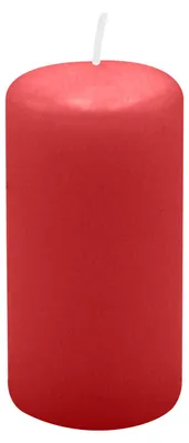 Produktbild von Stumpenkerzen 80 x Ø 40 mm, Rot, 24 Stück
